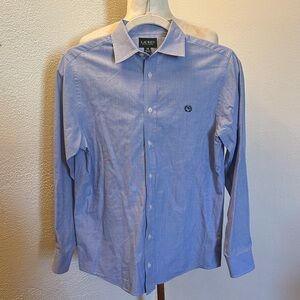 Ralph Lauren Light Blue Boys Dress Shirt Size 18